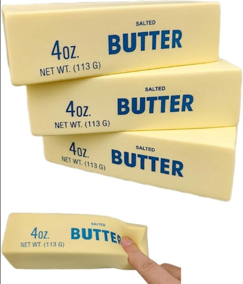 Butter Stick Squishy Fidget Toy Soft 4oz Butter TikTok viral trending
