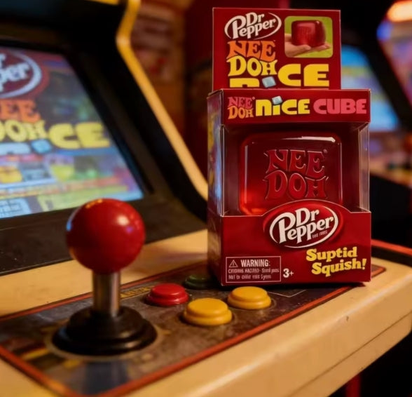 Dr Pepper Nice Cube limited edition squishy fidget cube