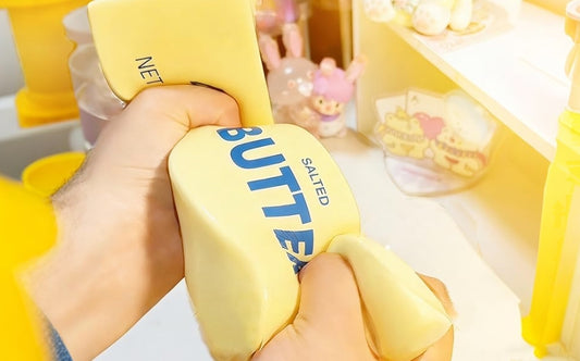 Butter Stick Squishy Fidget Toy Soft 4oz Butter TikTok viral trending